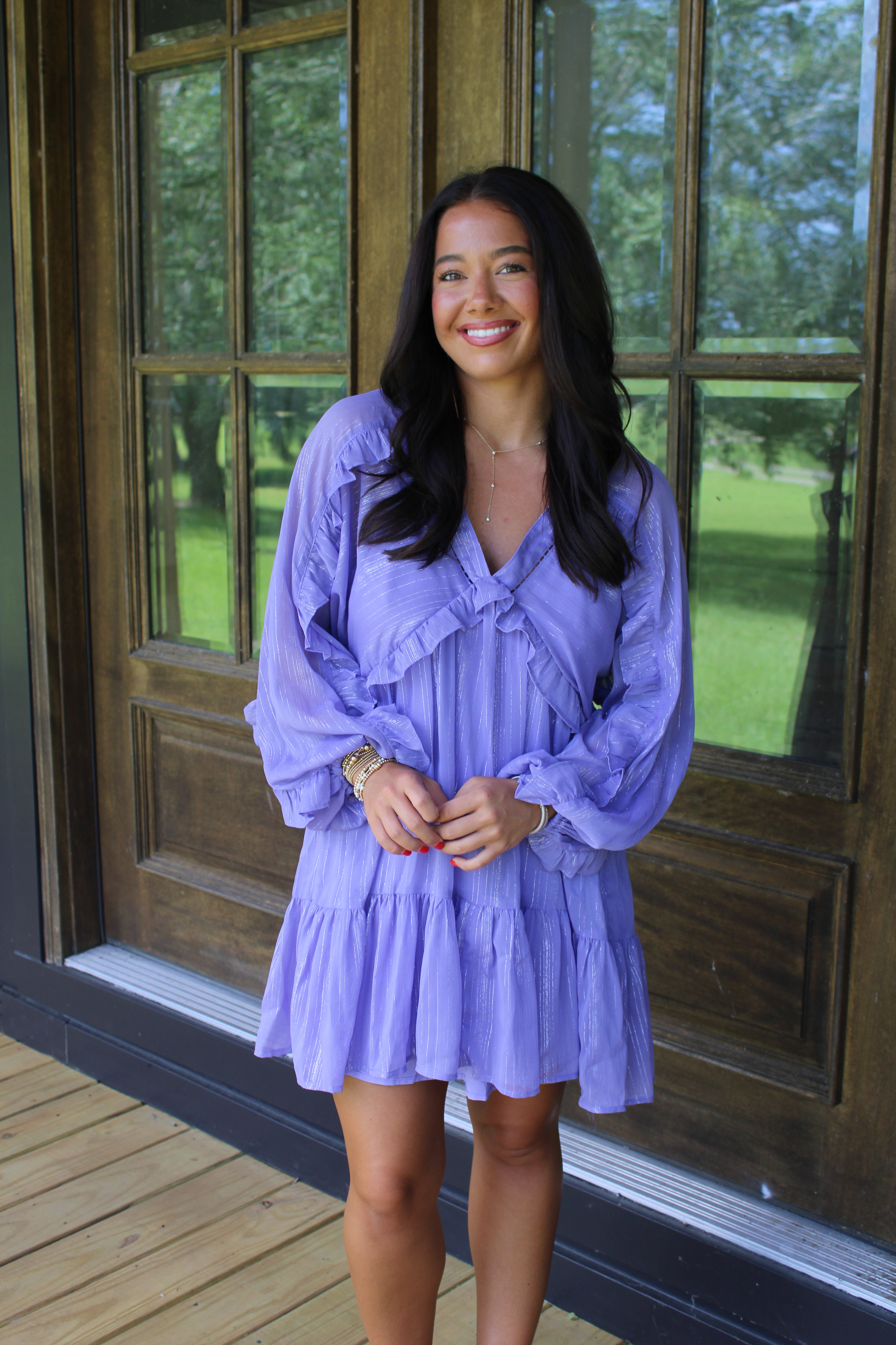 Periwinkle Mini Dress – Willella's Boutique
